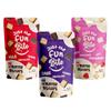 Just The Fun Bite Mini Butter Chocolate Biscuits Bites Variety Pack of 3x 100g - Chocolate Biscuits Multipack, White Chocolate with Strawberry, Dark Chocolate, Milk Chocolate Cookies for Kids, Adults view 1