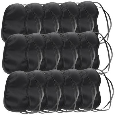 OUNONA 24pcs Travel Sleep Eye Cloth Cover Eye Masks for Sleeping Blackout Mask Blindfold for Men and Women Elastic Design for Comfortable Fit for Travel and Home Use