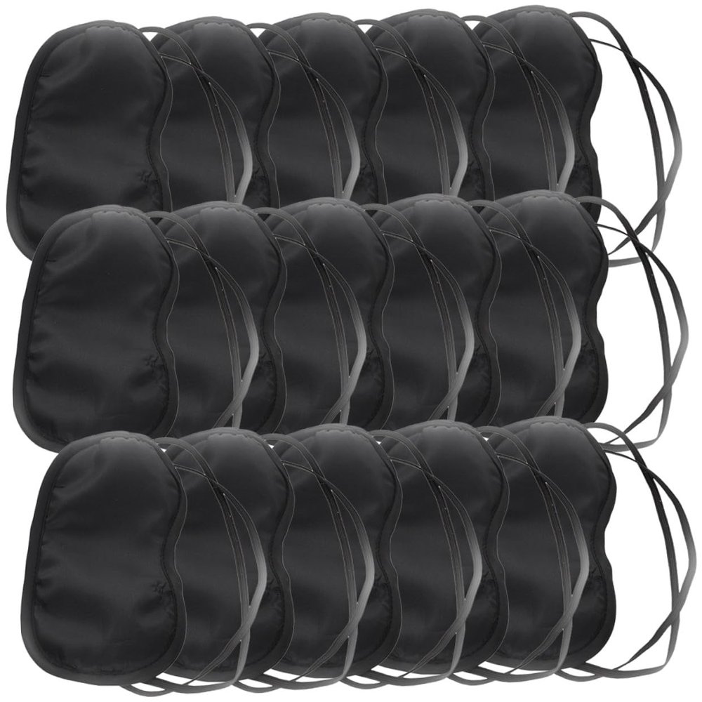 OUNONA 24pcs Travel Sleep Eye Cloth Cover Eye Masks for Sleeping Blackout Mask Blindfold for Men and Women Elastic Design for Comfortable Fit for Travel and Home Use