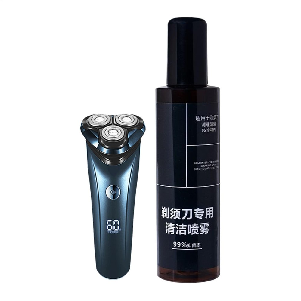 Electric Shaver Cleaner, Electric Shaver Cleaning Solution, 200 ml Cleaning Solution for Home Salon, Men, Hairdresser, Care, Hygiene, Maintenance