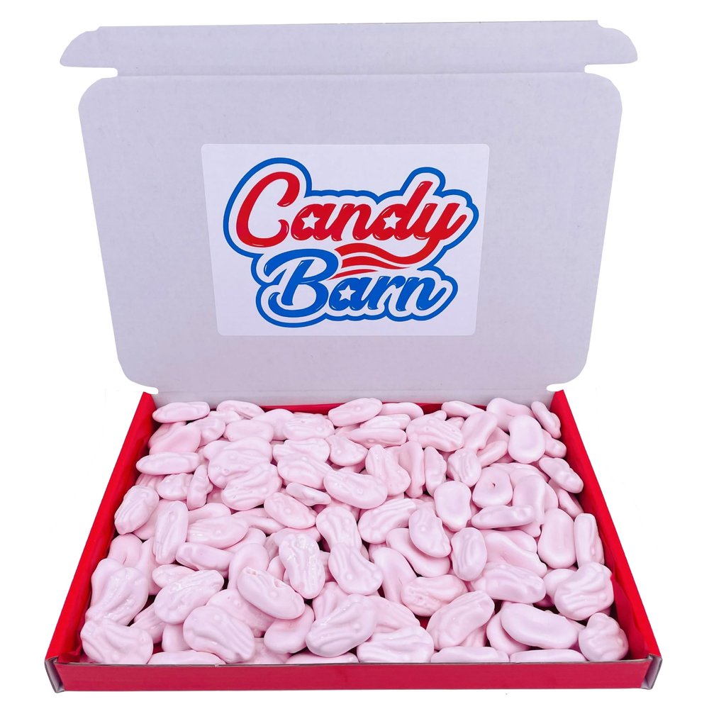 Foam Shrimps Sweets Gift Box Candy Hamper Retro Sweets 250g