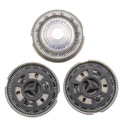 3pcs Replacement Shaver Head Compatible for Philips HQ56 HQ55 HQ4+ HQ3 Reflex Plus HQ6843 HQ300 HQ64 HQ916 CloseCut Shaver Heads