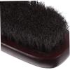 ORFOFE Natural Bristle Dusting Brush for Clothes Lint Removing Wooden Handle for Home Office Vehicle Footwear Cleaning view 3