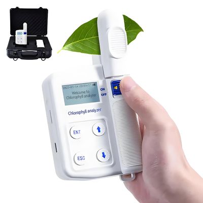 LZDOYY Chlorophyll Analyzer Leaf Temperature Tester Chlorophyll Measuring Instrument with with Range 0.0 to 99.99 SPAD Leaf Temperature -10 to 99.9