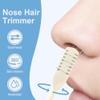 3PCS 2-in-1 Nose Hair Trimmer Nasal Hair Cutter for Women Men, 2025 Upgraded Manual 360 Rotating Nostril Hair Removal Tool Double Sided Nose Hair Blade,Travel Essentials (Dark Green, 3pcs) view 2