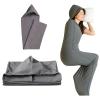 Compression Sleep Sack, Ultra-Lightweight Wearable Blanket for Stress & Anxiety Relief, Breathable Stretch Fabric Sleep Pod, Hug Pressure Therapy, Lightweight Blanket for Teens & Adults (L) view 1