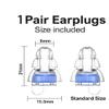 Zound Professional Grade Earplugs(Blue + Replacement (Liquid Silicone)) view 2