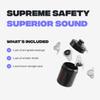Zound Professional Grade Earplugs(Blue + Replacement (Liquid Silicone)) view 3