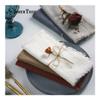 12pcs Silver Grey Cotton Napkins 41x41cm Rustic Cheesecloth Table Linens for Weddings Parties & Events Soft Fabric Gauze Towels Elegant & Versatile Dining Essentials view 3