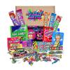 American Sweets Gift Box USA Candy Assortment, Mix of 50 Chewy & Sour Favorites By Simway Sweets view 1