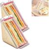 Sandwich Container - Reusable, Triangle Sandwich Box | Transparent Sandwichh Wedge Box, Boxes And Lunch Wedgee For Both Men And Women To Enjoy Birthdays, Thanksgiving view 2