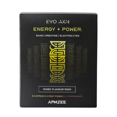 APMZEE Pre-Workout Electrolyte Powder with Creatine Monohydrate + EAAs (Mixed, 15 x 11gm Sachets)