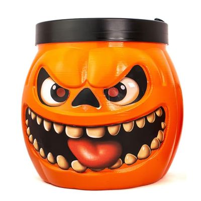 Halloween Pumpkin Horror Pop Y Spooky Pop TRICK or TREAT Hard Assorted Candies Full Box 1kg