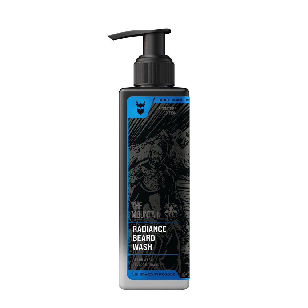 The Beard Struggle Mountain Beard Wash for Men Daily Beard Shampoo for Cleansing & Hydration Gentle Formula, 120 mL (4.0 fl oz)