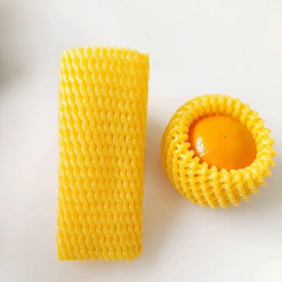 KFGISD, Fruit Protective Net Cover, for Home Garden Elastic Anti Collision Foam Network Pipe Transport Protect Packing Mesh Bag 140pcs,Foam mesh Sleeve(Orange,12x7cm)