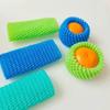 KFGISD, Fruit Protective Net Cover, for Home Garden Elastic Anti Collision Foam Network Pipe Transport Protect Packing Mesh Bag 140pcs,Foam mesh Sleeve(Orange,12x7cm) view 3