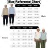 Airbag Jacket for Elderly Anti Fall Airbag Vest Elderly People and People Limited Mobility, Smart Wearable Airbag Smart Vest with Positioning/Ask for Help/Sports Records Function Khaki(Mr)-XXL view 2