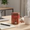 THE VEDAS CACAO TEA TIN | Herbal Tea | 100% Natural Ingredients | Tea Gift Luxury Tin | 20 HANDSTITCHED COTTON TEABAGS view 4