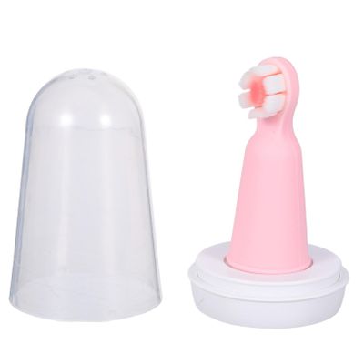 Didiseaon Silicone Finger Toothbrush Three-Sided for Boy Girl Oral Cleaning Toothbrush for Years Old