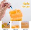 4 pcs Sharps Bin Sharps Box for Needles Travel Sharps Bin Yellow Sharps Bin Small Needle Bin, Sharps Containers & Needle Destruction view 3