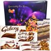 Galaxy Chocolate Gift Box Hamper 8 Assorted Variety | Hamper Gift For Men & Women, Mum and dad | Milk Chocolate,Ripple, Hot chocolate, Mistrels & Bars | Thoughtful Presents view 1