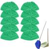 10PCS Icexeco Lazy Broom Cover Cloth, Icexeco Lazy Broom, Broom Pads, Broom Cloth Covers Wet or Dry Cleaning Mops, Multifunctional Reusable Absorbent Broom Cover Cloth for Home, Hotel (Pink) (D) view 1