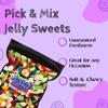 Pick & Mix Sweets Non-Fizzy Assorted Fruit Flavour Jelly Sweets - Bulk Pouch 500g/800g/1kg Party Treats, Gift Bag & Sharing Gummy Mix By Simway Sweets (800g) view 3