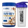 Applied Nutrition Critical Whey Protein Powder 825g + Plastic Shaker - High Protein Powder, Muscle Building Supplement with BCAAs & Glutamine (825g - 25 Servings) (Frappuccino) view 1