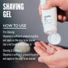 STMNT Grooming Goods Shaving Gel | Multipurpose Pre-Shave, Full Shave & Contour Gel | Smooth Glide & Skin Protection | 150ml view 4