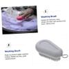 Anneome 4pcs Plastic Multi-purpose Cleaning Brush Soft Bristle Laundry and Shoe Scrubbers Lightweight Household Cleaning for Bathroom Kitchen Clothes view 3