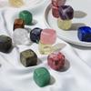 BTMDECOR 6 Pieces Natural Crystal Ice Particles, Quick-Frozen Ice Cubes for Whiskey & Red Wine, Reusable Drink Stones Set(Tiger Eye) view 4
