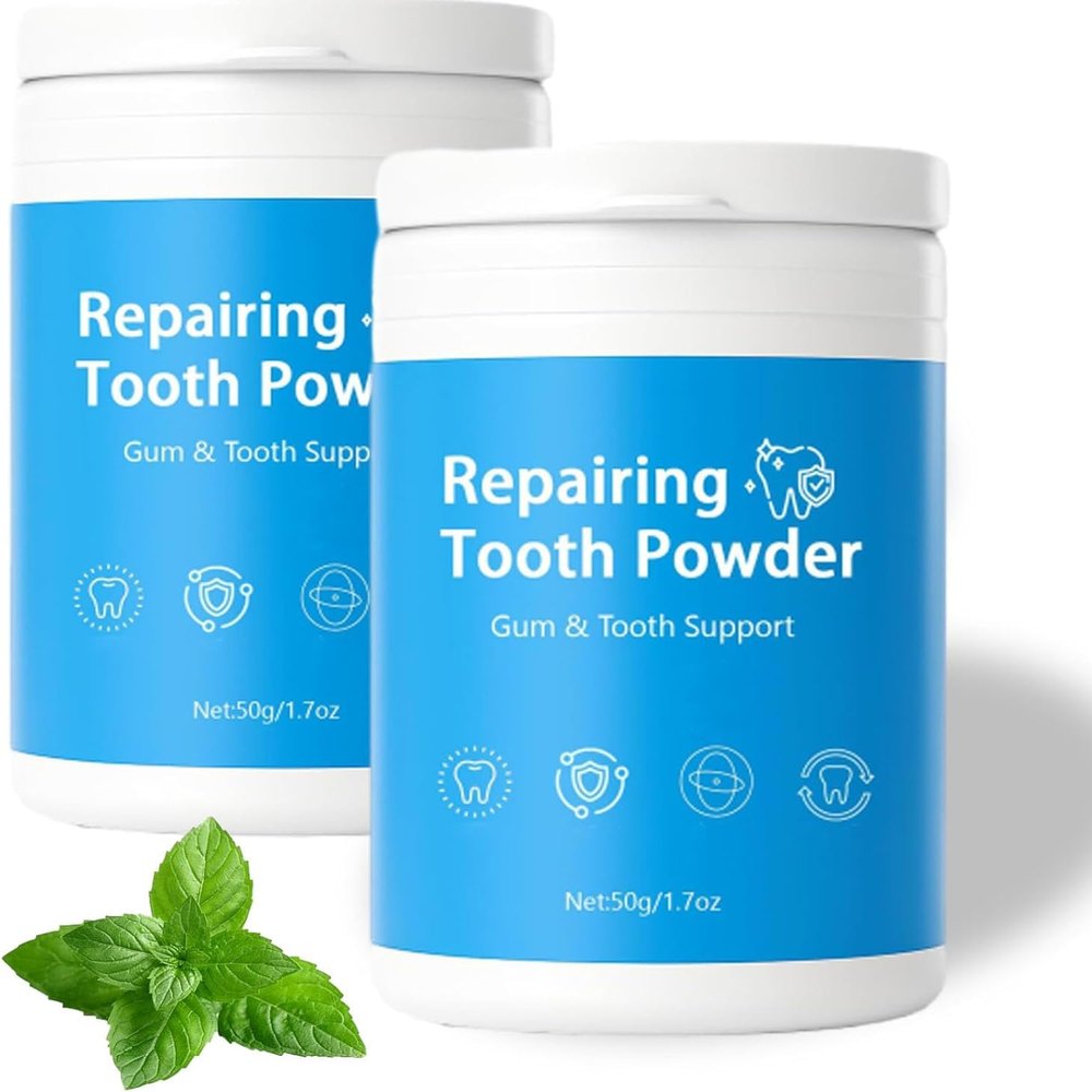 2025 Reumi Tooth Repairing Powder, Natural Herbal Powder, Herbal Tooth Repairing Powders for Gum, Strengthens & Purifies & Stabilizes Teeth, Protects Gums & Roots, Boosts Enamel (2)