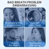 Fruit Breath Liquid, 3PCS Dry Mouth Liquid & Breath Freshener, Refreshing Mint, Peach & Lemon Flavors, Moisturizing Oral Care Solution for Dry Mouth, 20ML view 2
