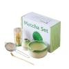 5pcs Matcha Tea Kits, Matcha Set with Whisk, Whisk Holder, Ceramic Matcha Bowl, Scoop for Making Usucha Koicha and Matcha Latte,Sapphire view 1