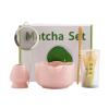 5pcs Matcha Tea Ceremony Kit, Matcha Set with Whisk, Whisk Holder, Ceramic Matcha Bowl, Scoop for Making Usucha Koicha and Matcha Latte,Sapphire view 1