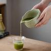 5pcs Matcha Tea Ceremony Kit, Matcha Set with Whisk, Whisk Holder, Ceramic Matcha Bowl, Scoop for Making Usucha Koicha and Matcha Latte,Sapphire view 4