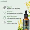 Ambrosial Mullein Drops for Lungs, Mullein Leaf Extract Supplement - for Lung Cleanse and Respiratory Support, 60 ml 200 mg / 2 ml - 30 Servings, Vegan, GMP-Certified view 4