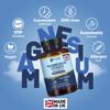 Magnesium Citrate Capsules 1500mg with Vitamin B6 | 120 Vegan Capsules | 450mg Elemental Mg | High Strength Magnesium Supplements for Women & Men | Capsule not Tablets | Made in UK by Prowise view 3