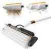 150W Solar Panel Cleaning Roller Brush, 0-680RPM Adjustable Speed, 3.5M Adjustable Window Cleaning Brush and Pole, Automatic Solar Panel Cleaner, Strip-Brush Design view 1