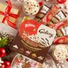 Maltesers & Galaxy Hot Chocolate Station | Xmas Chocolate Gift Set Featuring 6 Sachets & 5 Toppings | Create Your Own Hot Chocolate Experience | Pack of 1 view 2