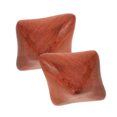 Beaupretty 2PCS Wooden Hand Massage Balls for Therapy and Relaxation Portable Hand Exercise Tools with Fine Craftsmanship Handicraft Palm Massagers for Office and Home Use