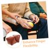 Beaupretty 2PCS Wooden Hand Massage Balls for Therapy and Relaxation Portable Hand Exercise Tools with Fine Craftsmanship Handicraft Palm Massagers for Office and Home Use view 3