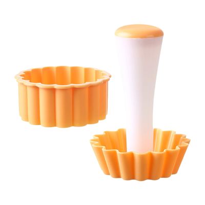 Lesunbak Mini Tart Mold | Pie Pastry Dough Tamper - Reusable Maker Dishwasher Friendly Baking Tools for Cake Cheesecake Gelatin Cookie Pudding Tartlet