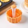 Lesunbak Mini Tart Mold | Pie Pastry Dough Tamper - Reusable Maker Dishwasher Friendly Baking Tools for Cake Cheesecake Gelatin Cookie Pudding Tartlet view 3