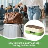 Ultrasonic Glasses Cleaner - 3-Button Upgraded Model Jewelry Cleaner | Ultrasonic Cleaners for Rings | Rechargeable Jewelry Cleaning Tools for Rings Silver Necklaces Dentures Strap Daily Adult view 2