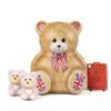 British Bear British Gifts Collectible Bear Tin with Marshmallow Sweets, Playful Souvenirs Idea - Treats Gift Box, Festive Novelty Gift, Unique Gifts for Fathers Day, for Men & Women view 1