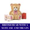 British Bear British Gifts Collectible Bear Tin with Marshmallow Sweets, Playful Souvenirs Idea - Treats Gift Box, Festive Novelty Gift, Unique Gifts for Fathers Day, for Men & Women view 3