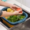 Dish Pans for Kitchen Sink Foldable Multiuse Camp Sink with Drain Plug view 2