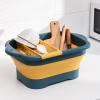 Dish Pans for Kitchen Sink Foldable Multiuse Camp Sink with Drain Plug view 3