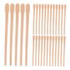 Beatifufu 1000pcs Wood Wax Stick Hair Removal Applicator for Eyebrows Nose Body Waxing Spatulas Useful Waxing Supplies view 1